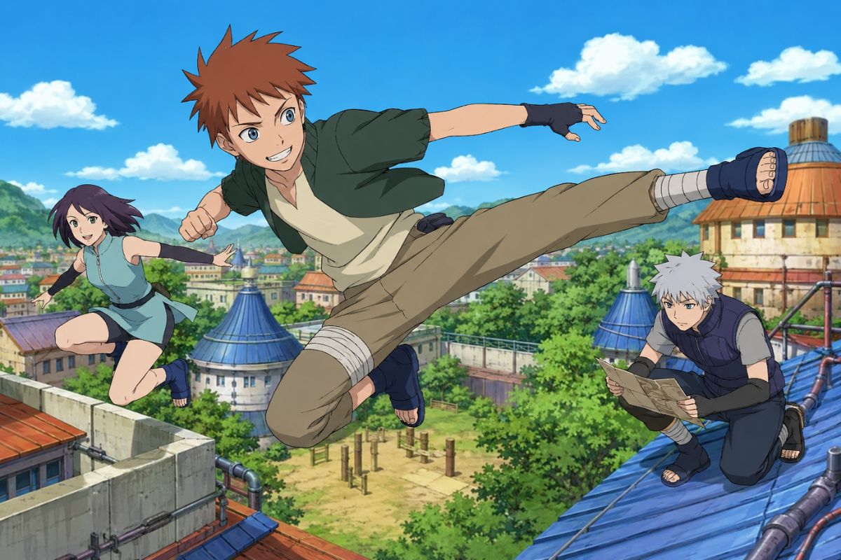 Build a distinct original shinobi identity